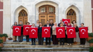 Muğla Olgunlaşma Enstitüsünde Bayrak Dikim Kursu tamamlandı