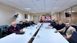 Muğlada Acil Çağrı hizmetlerinde Şubat ayı toplantısı yapıldı