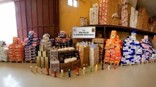 Muşta 3 milyon 903 bin TL değerinde sahte ürün ve kaçak tütün ele geçirildi