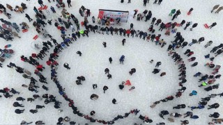 Muşta Kar Festivali renkli görüntülere sahne oldu