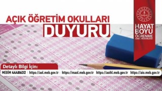 Niğde Halk Eğitimi Merkezinden açık öğretim öğrencilerine e-sınav duyurusu