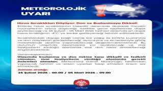 Niğdede meteorolojik uyarı: Don ve buzlanmaya dikkat