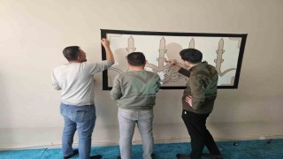 Okul mescitleri Ramazana uygun şekilde tezyin edildi