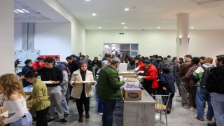 OMÜde Ramazanın ilk sofrası kuruldu