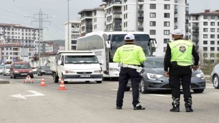 Orduda bir haftada 17 binden fazla araç ve sürücüsü denetlendi