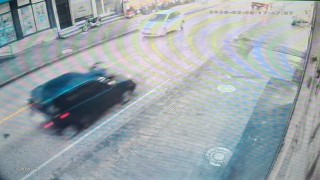 Orduda otomobilin çarptığı yaşlı adam hayatını kaybetti... Kaza anı kamerada