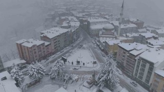 Ordunun yükseklerinde kar yağışı