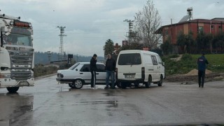 Osmaniye’de Hal Kavşağında Kaza