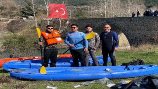 Sabun Çayı’nda Rafting Heyecanı