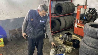 Oto tamircisinin en sadık çırağı Şıkkıdı oldu