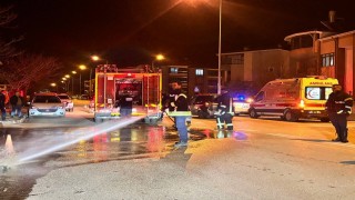 Otomobil ile motosiklet çarpıştı: 2 yaralı