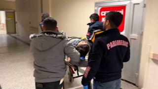 Otomobilin çarptığı çocuk yaralandı
