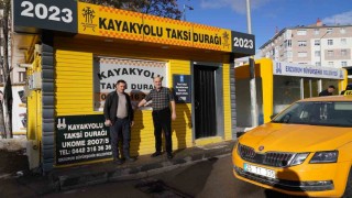 Palandökende Taksi Durakları Sıcacık Yuvaya Dönüştü