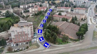 Polis evi istikametindeki Fatih Caddesi tek yön oldu