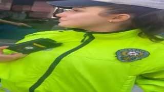 Polise hakaret edip sosyal medyada paylaşan sürücü gözaltına alındı