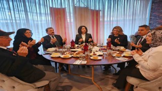 Protokol, Bafrada şehit yakınları ve gazilerle iftar yaptı