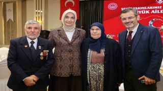 Protokol ilk iftarı şehit ve gazi aileleri ile yaptı
