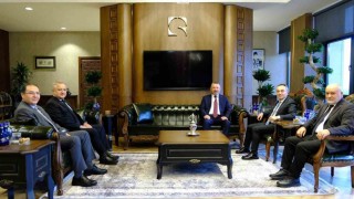 Rektör Kırışıktan TOGÜ Rektörü Yılmaza ziyaret