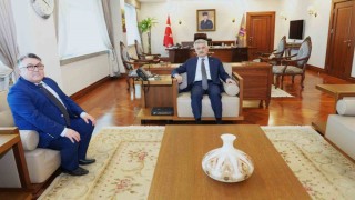 Rektör Özölçerden Danıştay Başkanı Yiğite ziyaret