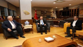Rektör Sözbir TÜBA Başkanı Şekeri ağırladı
