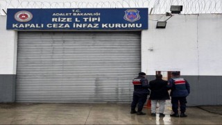 Rizede hakkında 5 yıl kesinleşmiş hapis cezası bulunan şahıs yakalandı