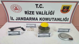 Rizede uyuşturucu operasyonu