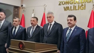 Sağlık Bakanı Kemal Memişoğlu Zonguldakta