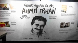Şair Ahmet Erhan, doğum gününde Nilüferde özel bir sergiyle anıldı