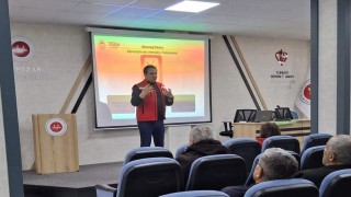 Salıpazarında kahverengi kokarca ile mücadele eğitimi