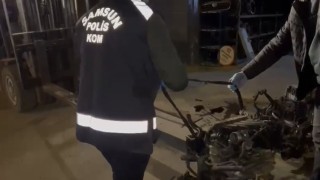 Samsunda 5 milyonluk kaçak motor operasyonu