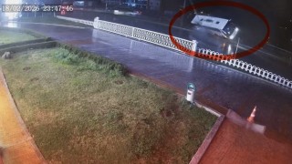 Samsunda 7 kişinin yaralandığı kazanın kamera görüntüsü ortaya çıktı