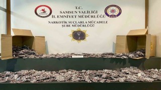 Samsunda 80 bin uyuşturucu hap ele geçirildi