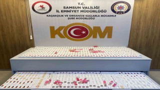 Samsunda kaçak parfüm operasyonu: 591 ürün ele geçirildi