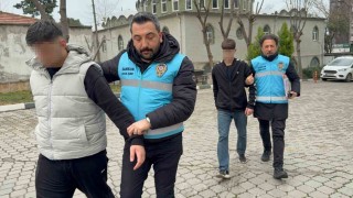 Samsunda Trabzonspor otobüsünü taşlayan 5 kişi adliyeye sevk edildi