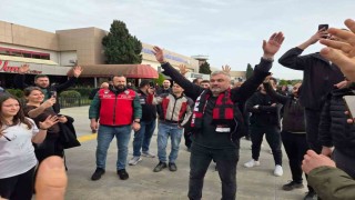 Samsunspor taraftarlarından Thomas Reise duygusal veda
