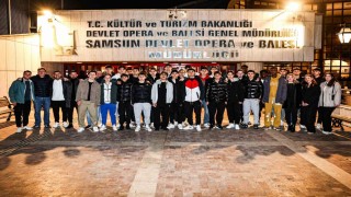 Samsunsporun gençleri stres attı