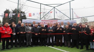 Sancaktepede hizmet hız kesmiyor: Üç yeni park törenle açıldı