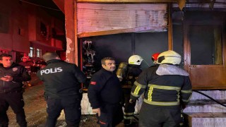 Şanlıurfada iş yeri yangını