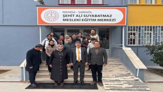 Sarıgölde meslek lisesine destek