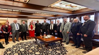 SATKOF ve USTKONdan Bakan Yardımcısı Yiğitbaşına ziyaret