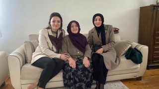 Şehit annesine ziyaret