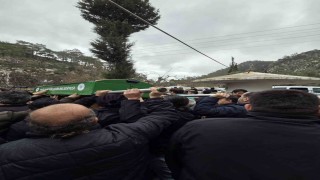 Selde hayatını kaybeden belediye işçisi son yolculuğuna uğurlandı