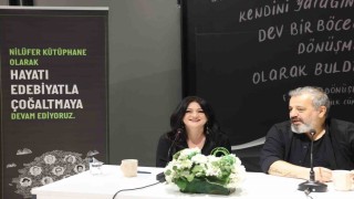 Seray Şahiner, son romanını doğduğu şehir Bursada anlattı