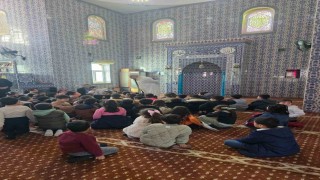 Siirtte anaokulu öğrencilerine cami tanıtım etkinliği