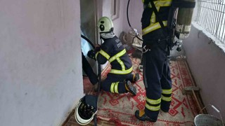 Siirtte müstakil evde yangın