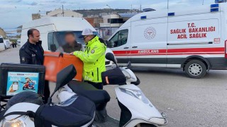 Sinopta hatalı sollama kazaya neden oldu: 1 yaralı