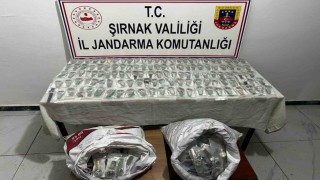 Şırnakta 14 milyonluk kaçak ürün ele geçirildi, aranan 52 şahıs yakalandı