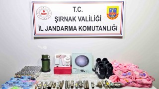 Şırnakta jandarma ekiplerinden asayiş, narkotik ve kaçakçılık operasyonu: 27 tutuklama