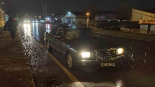 Sivasta otomobilin çarptığı yaya ağır yaralandı