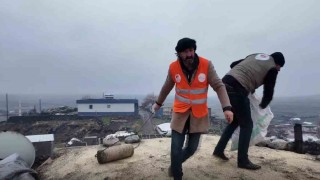 Siverekte mağdur aileye hayırseverlerden destek